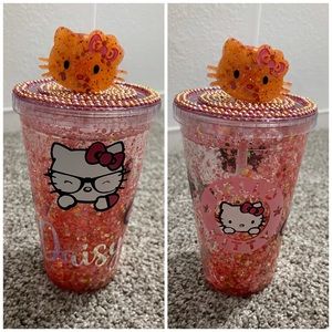 Personalized Snowglobe Tumbler 16oz